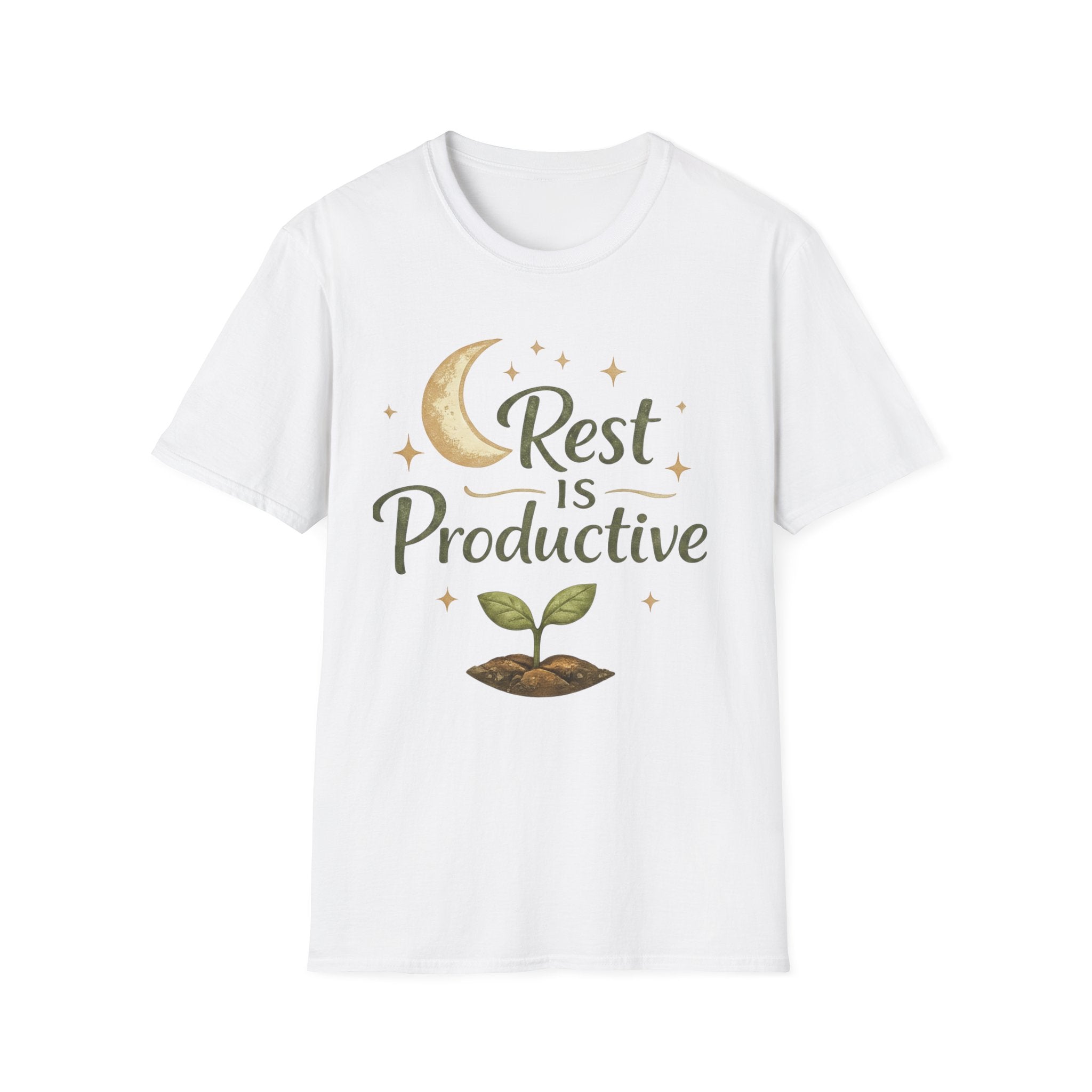 Rest Is Productive Tee - InkAndThreadPrints