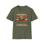 I Workout… Just Kidding Sloth Gym T-Shirt - InkAndThreadPrints