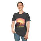 He Is Risen T-Shirt — Christian Easter Resurrection Design - InkAndThreadPrints