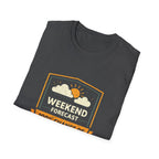 Weekend Forecast: 100% Chance of Hiking T-Shirt - InkAndThreadPrints