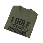 Golf Over Punching Tee - InkAndThreadPrints