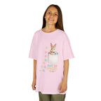 Kids Tee — 'Out of Pocket' Bunny Pocket Shirt (Easter, Spring, Cute Animal) - InkAndThreadPrints