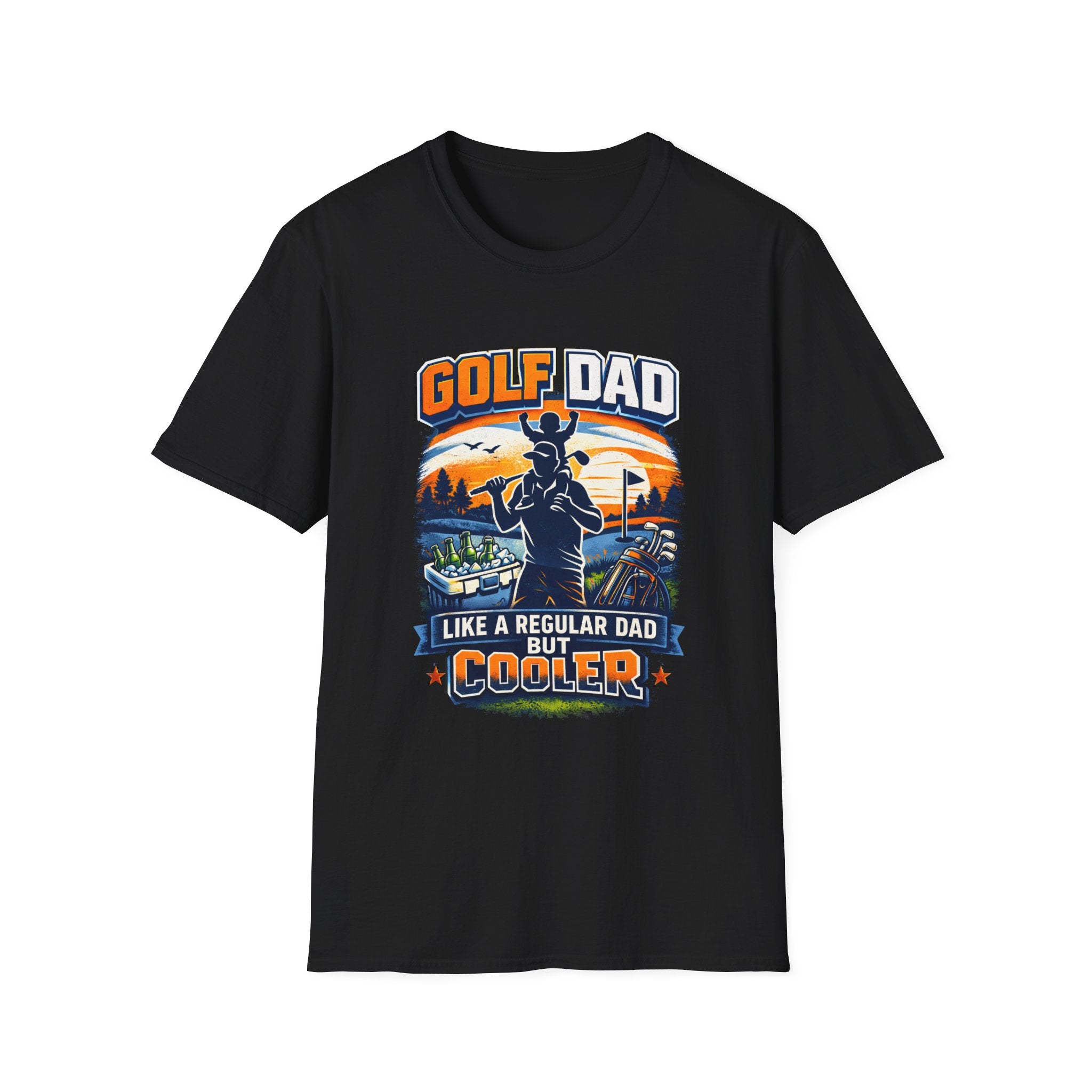 Golf Dad Like A Regular Dad But Cooler - InkAndThreadPrints