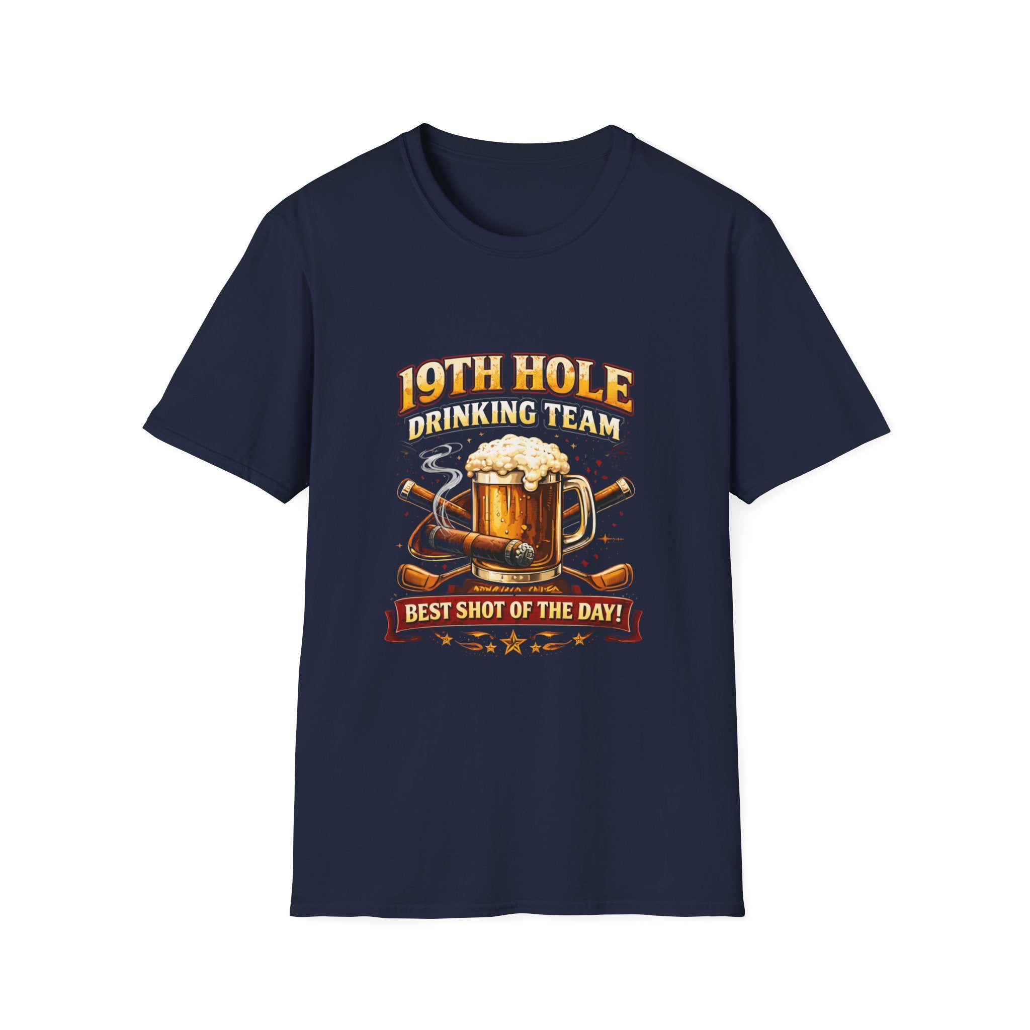 19th Hole Drinking Team T-Shirt - InkAndThreadPrints