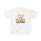 Kids Tee — "Easter Is Here, Let's Celebrate" - InkAndThreadPrints