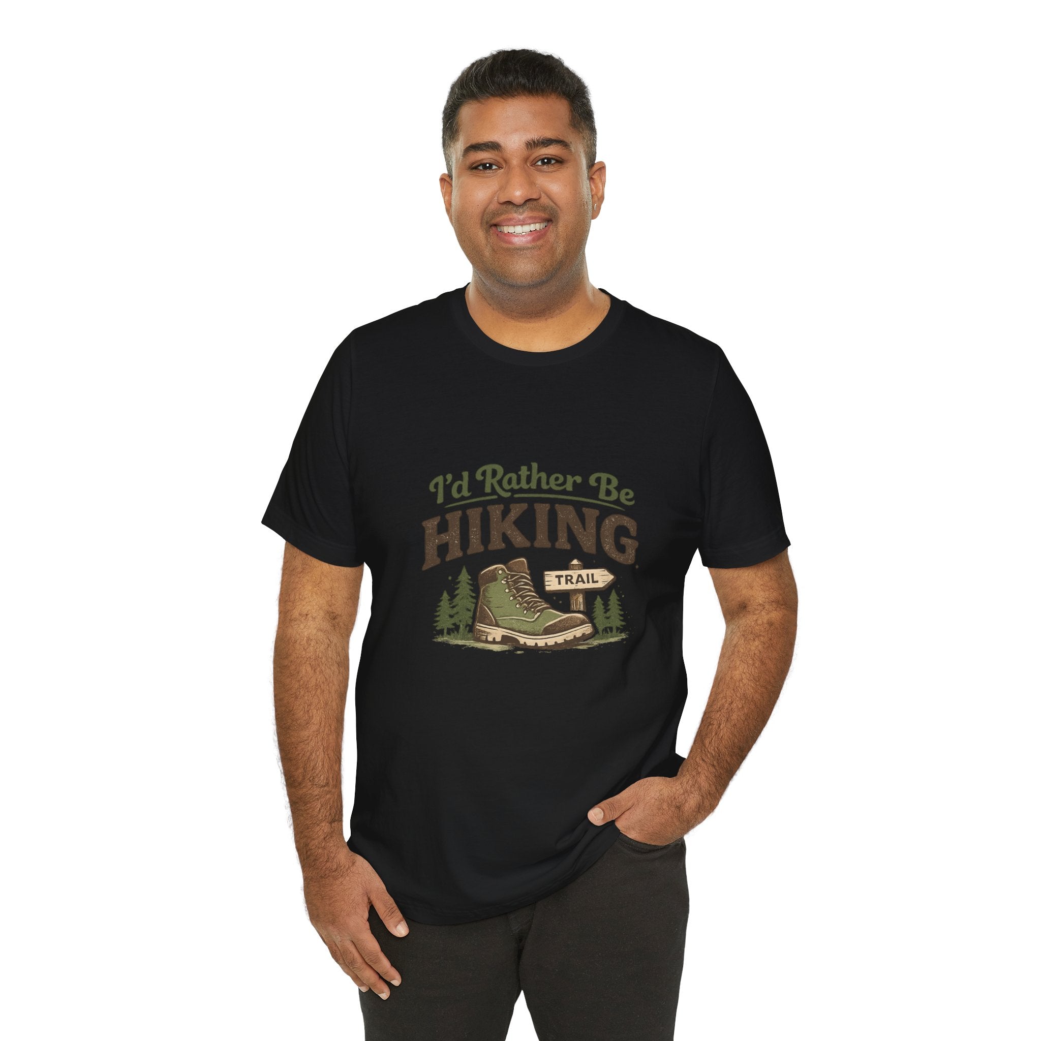 I'd Rather Be Hiking T-Shirts - InkAndThreadPrints