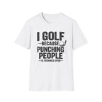 Golf Over Punching Tee - InkAndThreadPrints