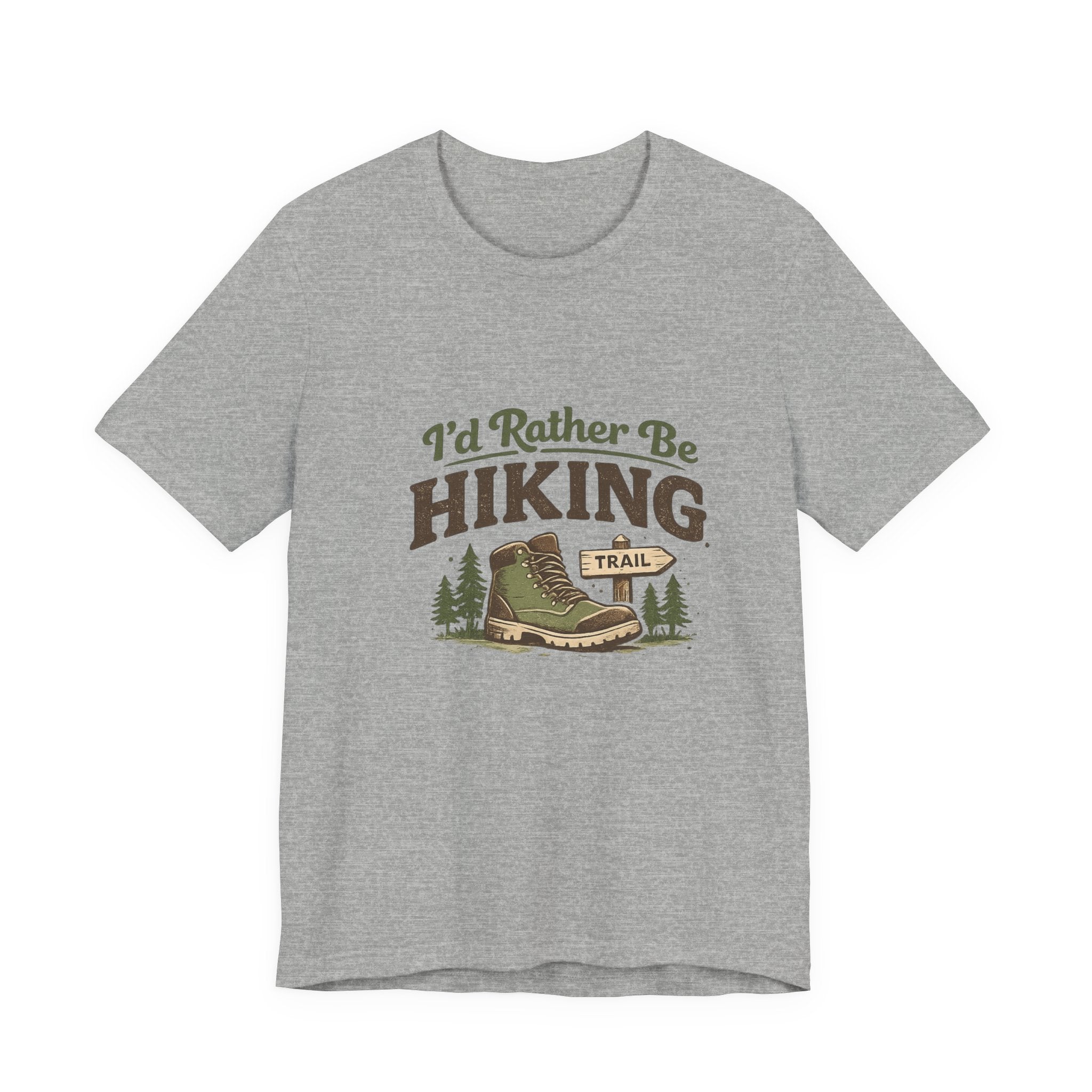 I'd Rather Be Hiking T-Shirts - InkAndThreadPrints