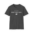 Go Outside. Worst Case: Bear. T-Shirt — Outdoor Adventure Graphic Tee