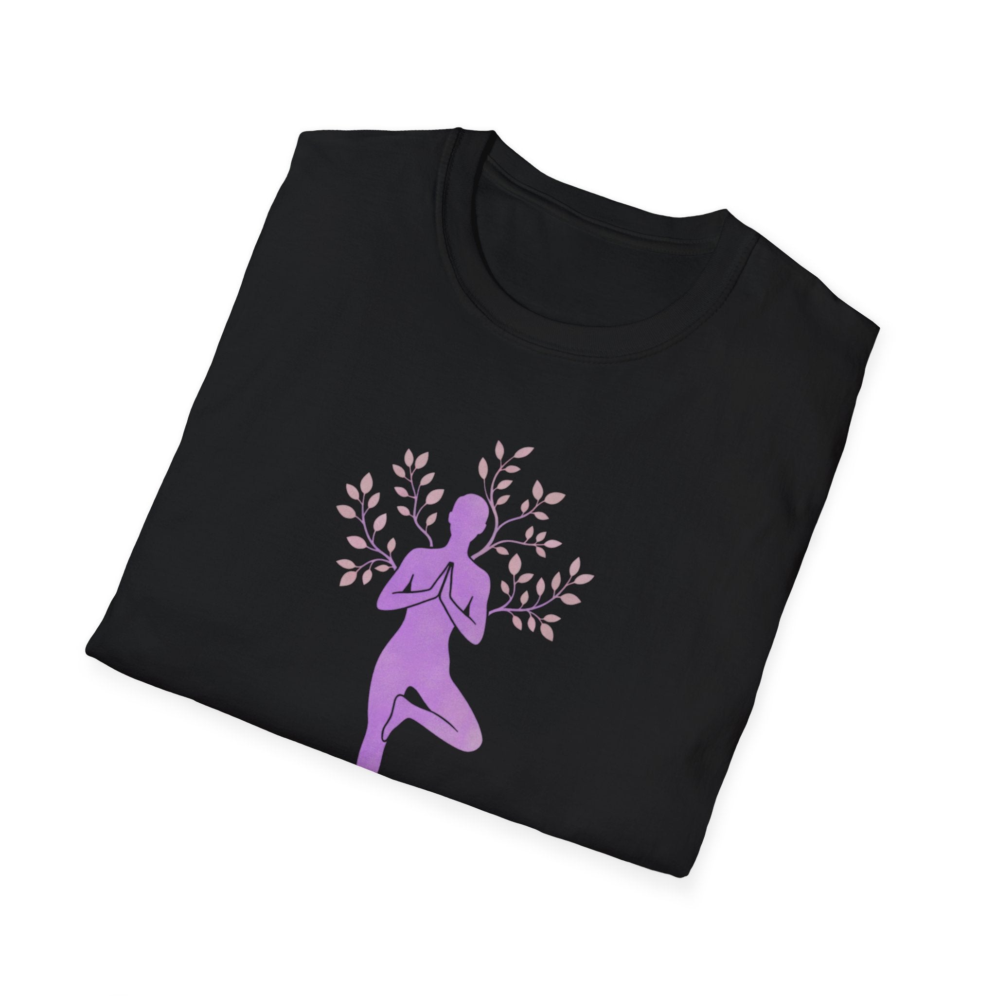 Stay Grounded Yoga T-Shirt - InkAndThreadPrints