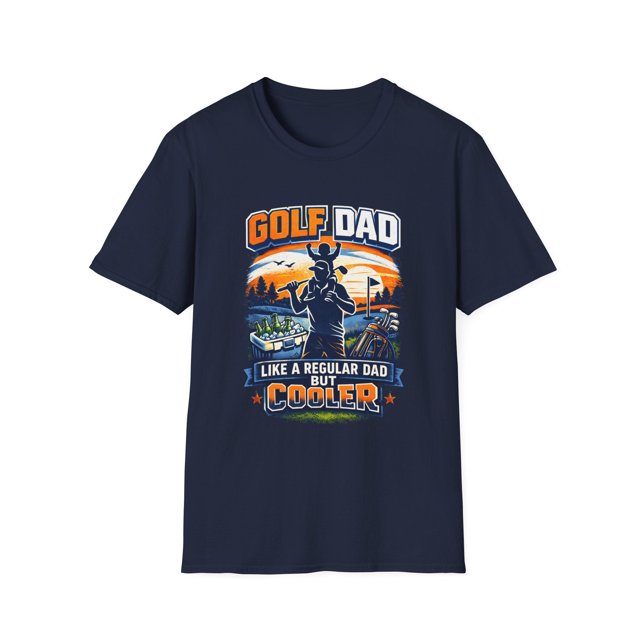 Golf Dad Like A Regular Dad But Cooler - InkAndThreadPrints