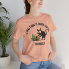 Everything Is Under Control, Probably Cute Cat Tee - InkAndThreadPrints