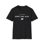 Go Outside. Worst Case: Bear. T-Shirt — Outdoor Adventure Graphic Tee