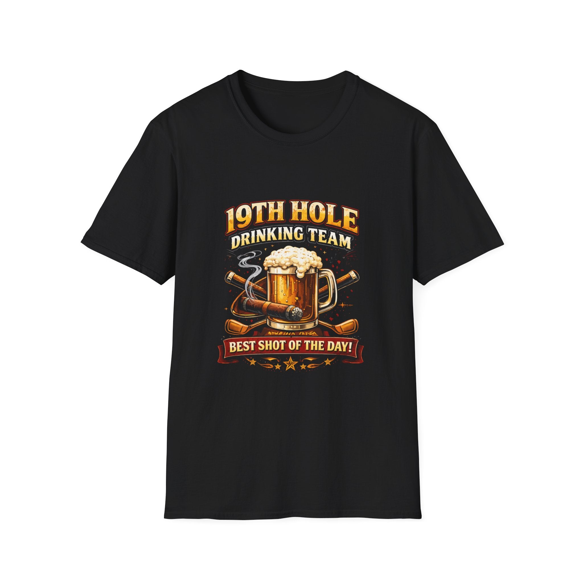 19th Hole Drinking Team T-Shirt - InkAndThreadPrints