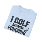 Golf Over Punching Tee - InkAndThreadPrints