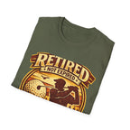 Retired Not Expired Golf T-Shirt - InkAndThreadPrints