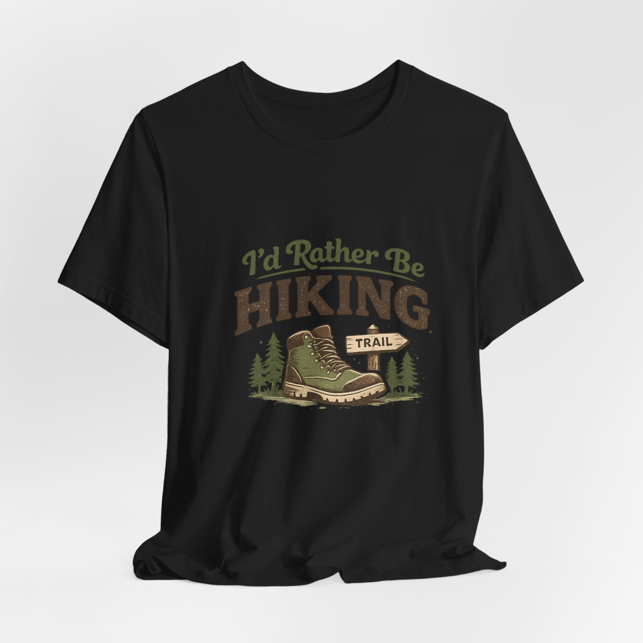 I'd Rather Be Hiking T-Shirts - InkAndThreadPrints