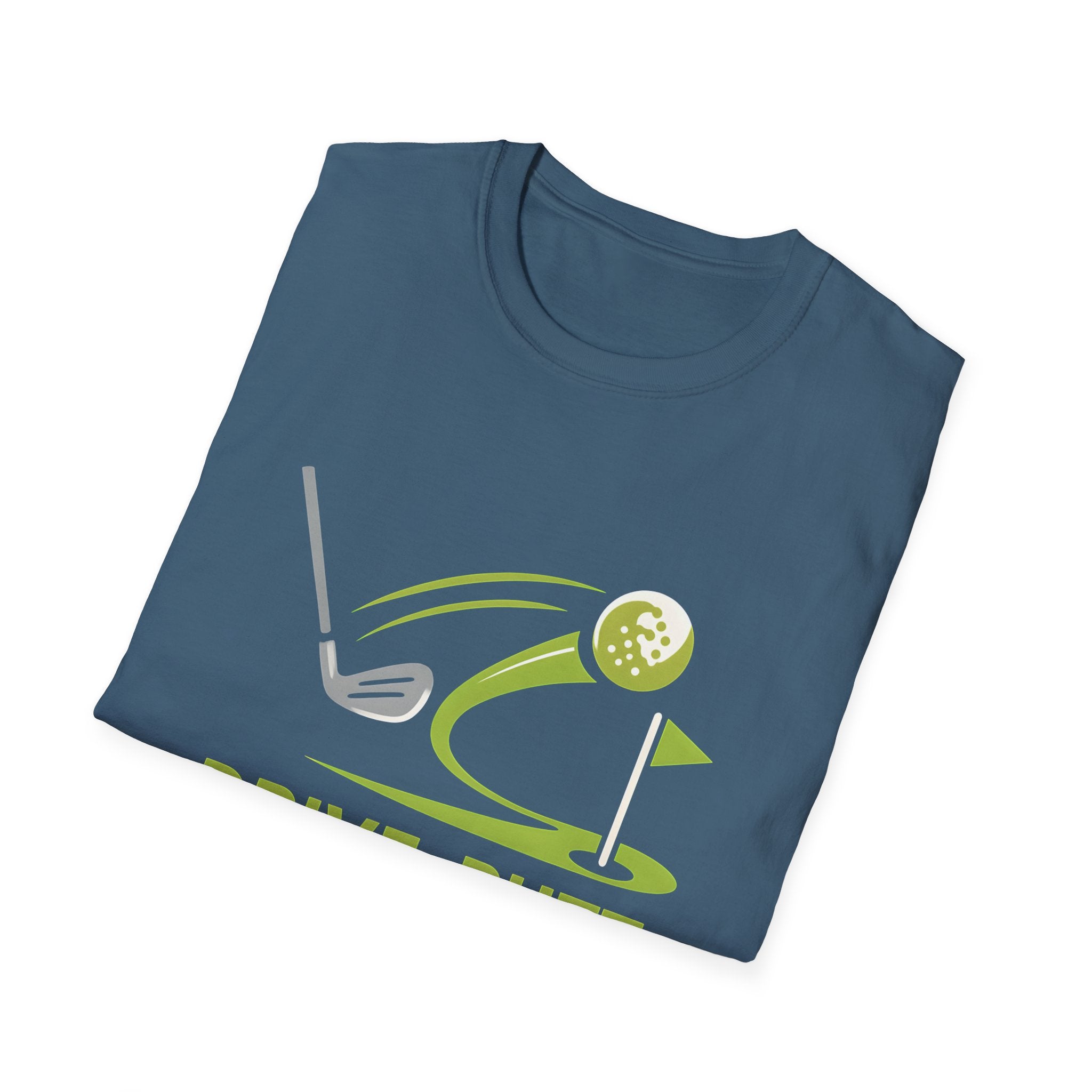 Golf T-Shirt — "Drive. Putt. Repeat." Graphic Tee for Golfers - InkAndThreadPrints