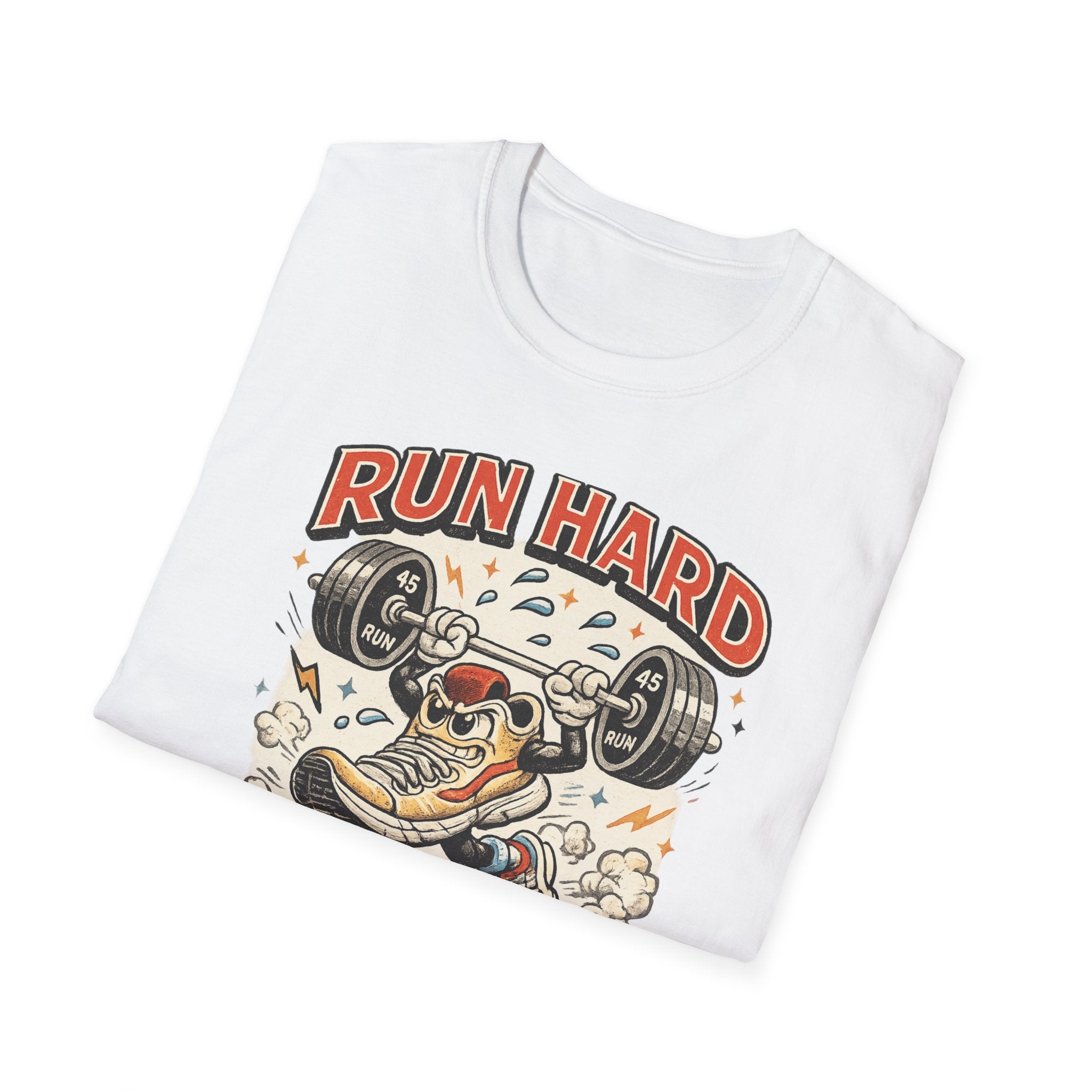 Run Hard Train Harder T-Shirt - InkAndThreadPrints