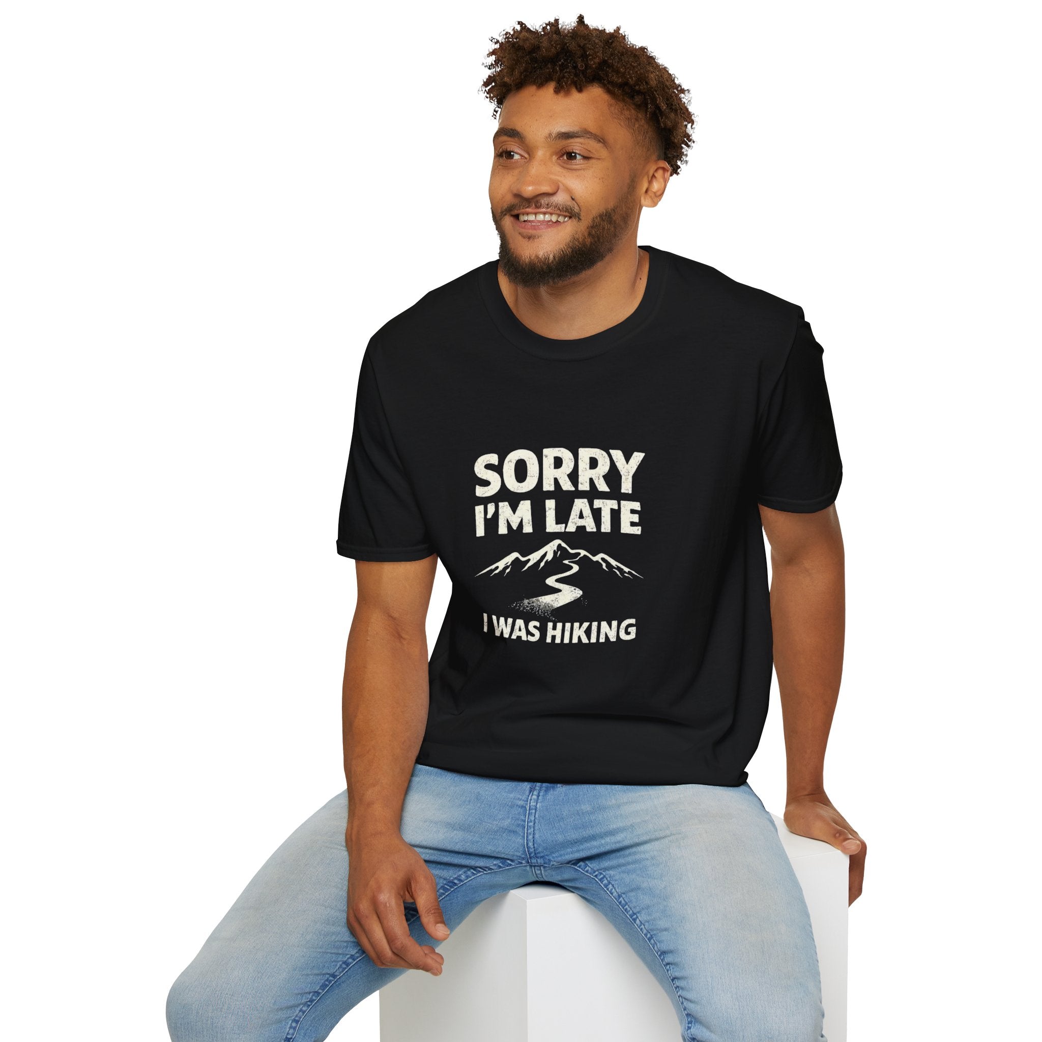 Sorry I'm Late I Was Hiking T-Shirt - InkAndThreadPrints