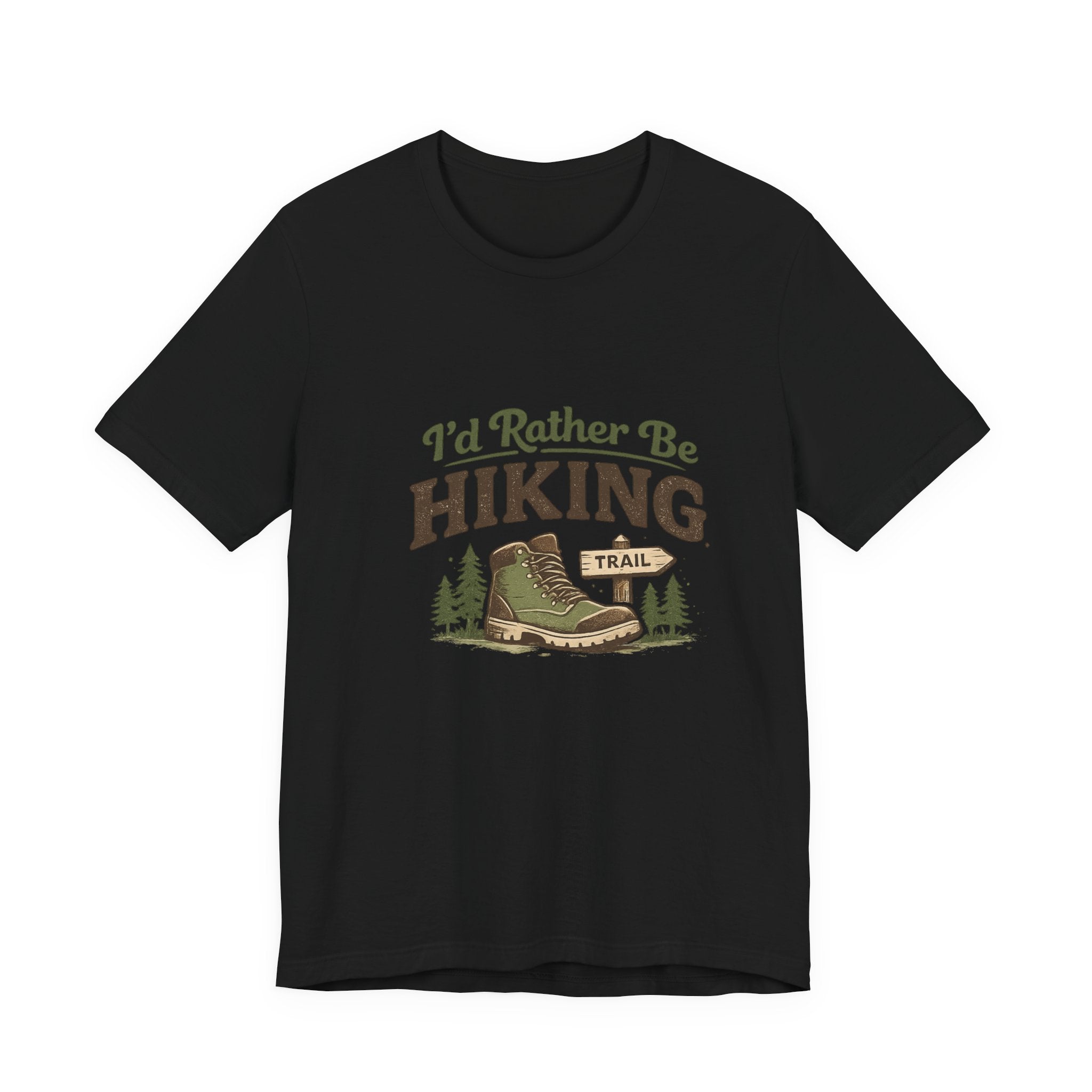 I'd Rather Be Hiking T-Shirts - InkAndThreadPrints