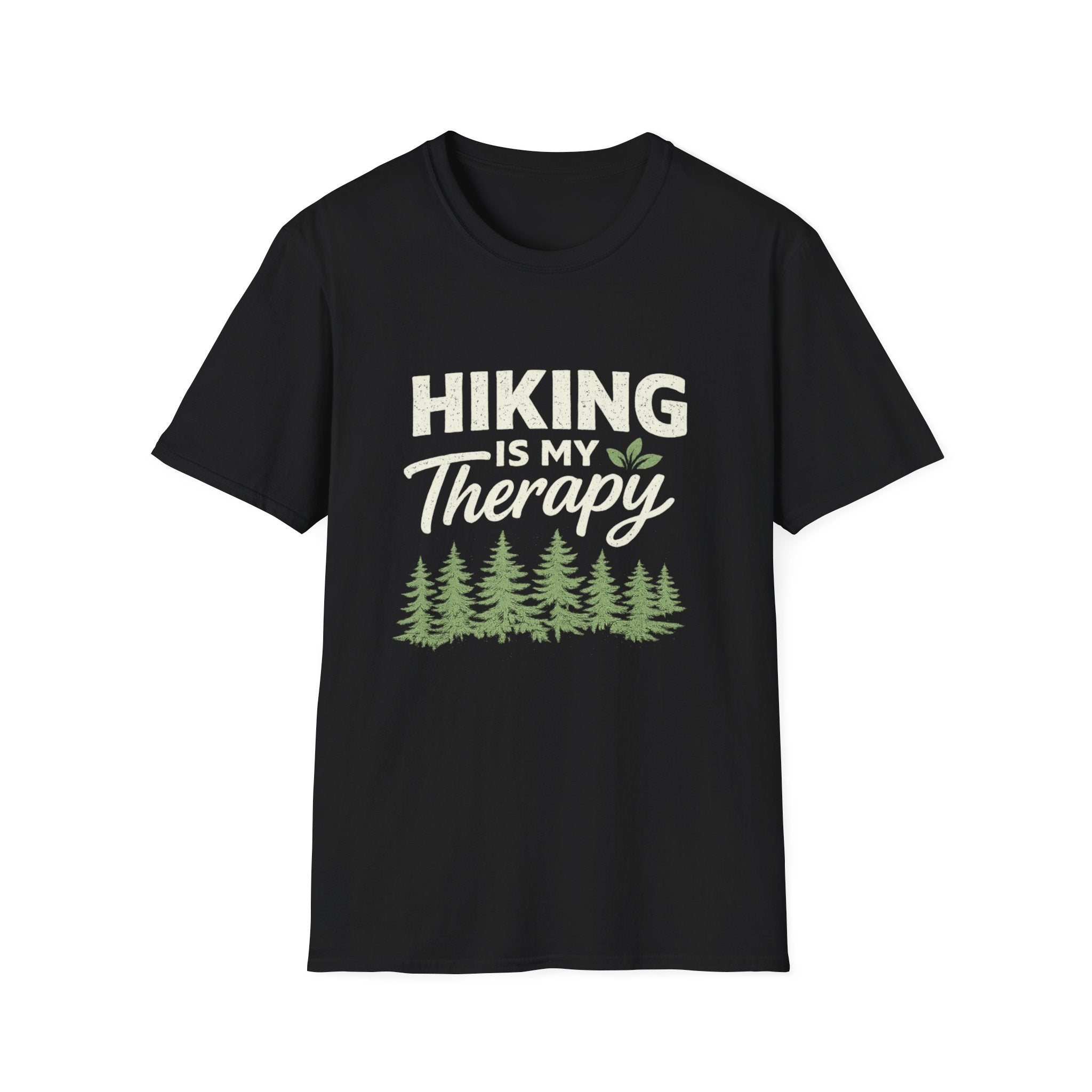 Hiking Is My Therapy T-Shirt - InkAndThreadPrints