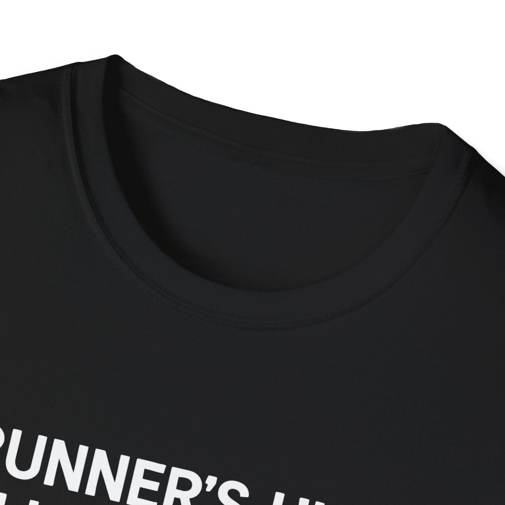 Runner's High Club T-Shirt – Funny Running Shirt with Heartbeat Graphic - InkAndThreadPrints