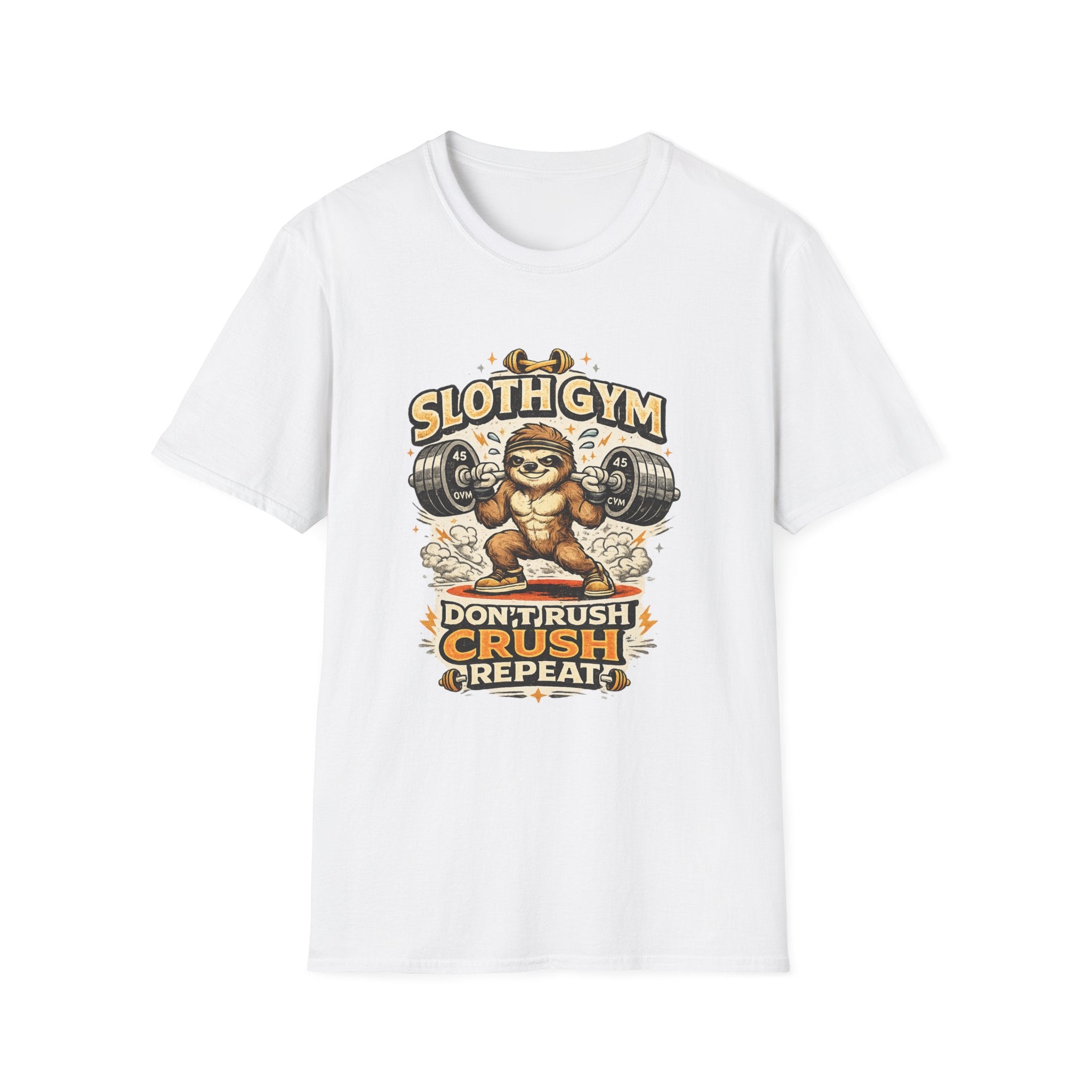 Don’t Rush, Crush, Repeat Workout Tee - InkAndThreadPrints