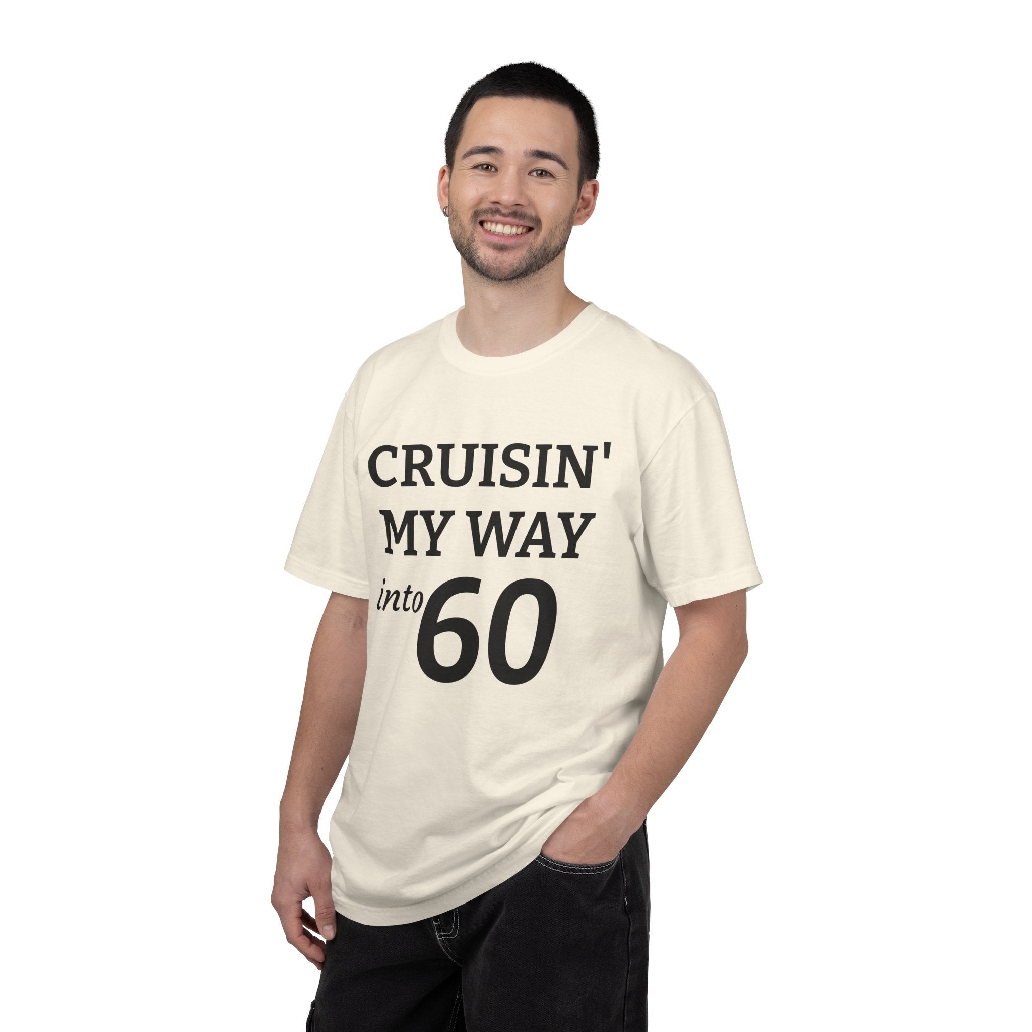 Cruisin' My Way into 60 T-Shirt — 60th Birthday Tee - InkAndThreadPrints