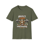 Built Under Pressure Weightlifting T-Shirt - InkAndThreadPrints