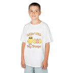 Kids Tee — "Chillin' With My Peeps" Cute Chick Graphic - InkAndThreadPrints