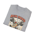Run Hard Train Harder T-Shirt - InkAndThreadPrints