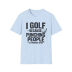 Golf Over Punching Tee - InkAndThreadPrints