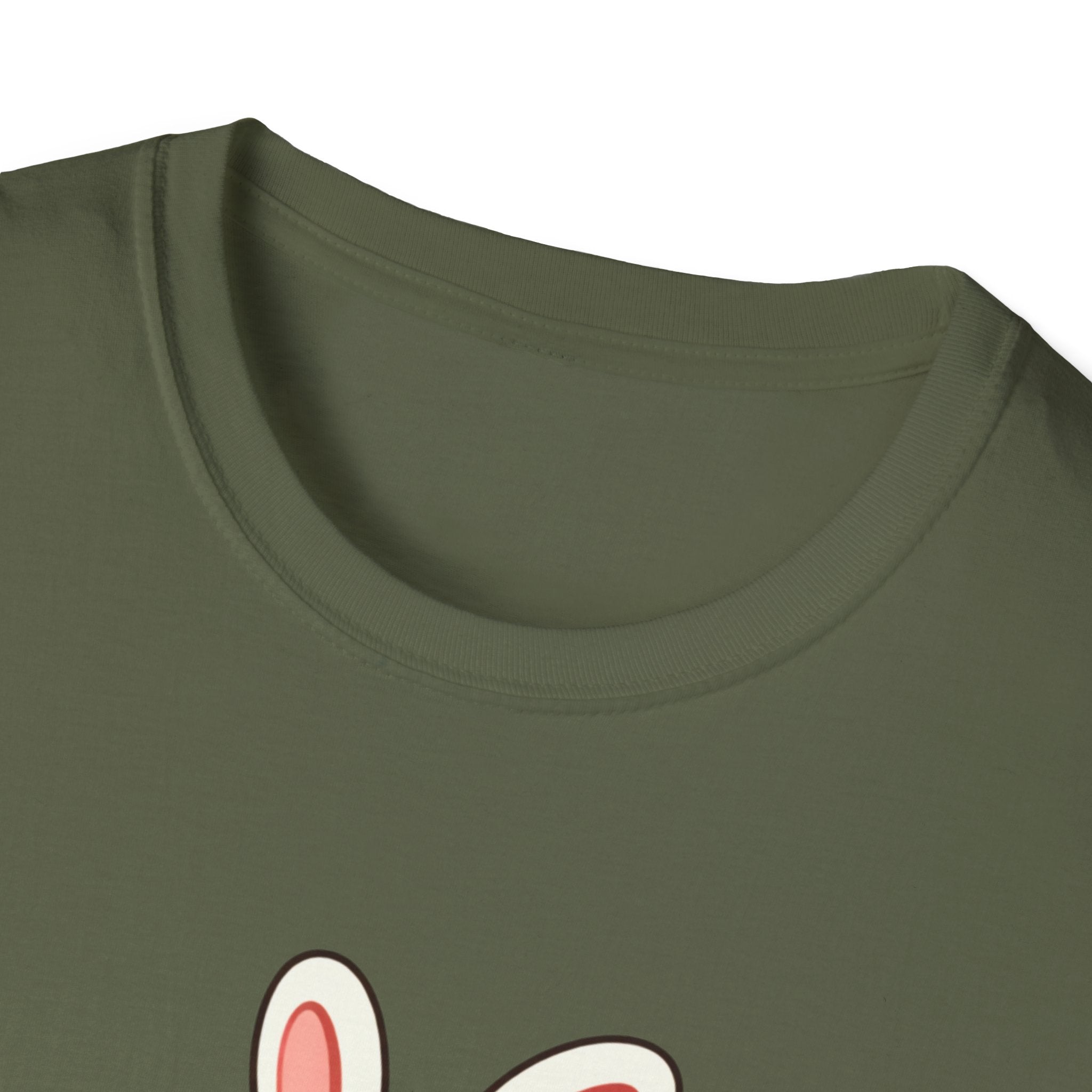 Senior Egg Inspector T-Shirt — Cute Easter Bunny with Checklist - InkAndThreadPrints