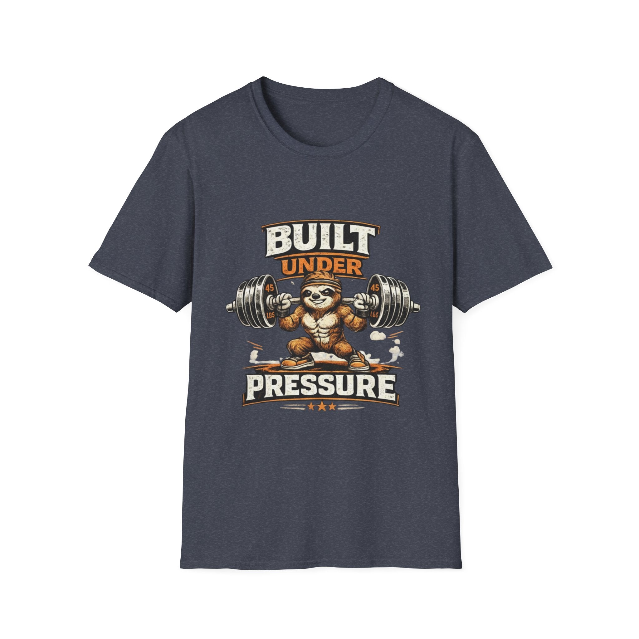 Built Under Pressure Weightlifting T-Shirt - InkAndThreadPrints