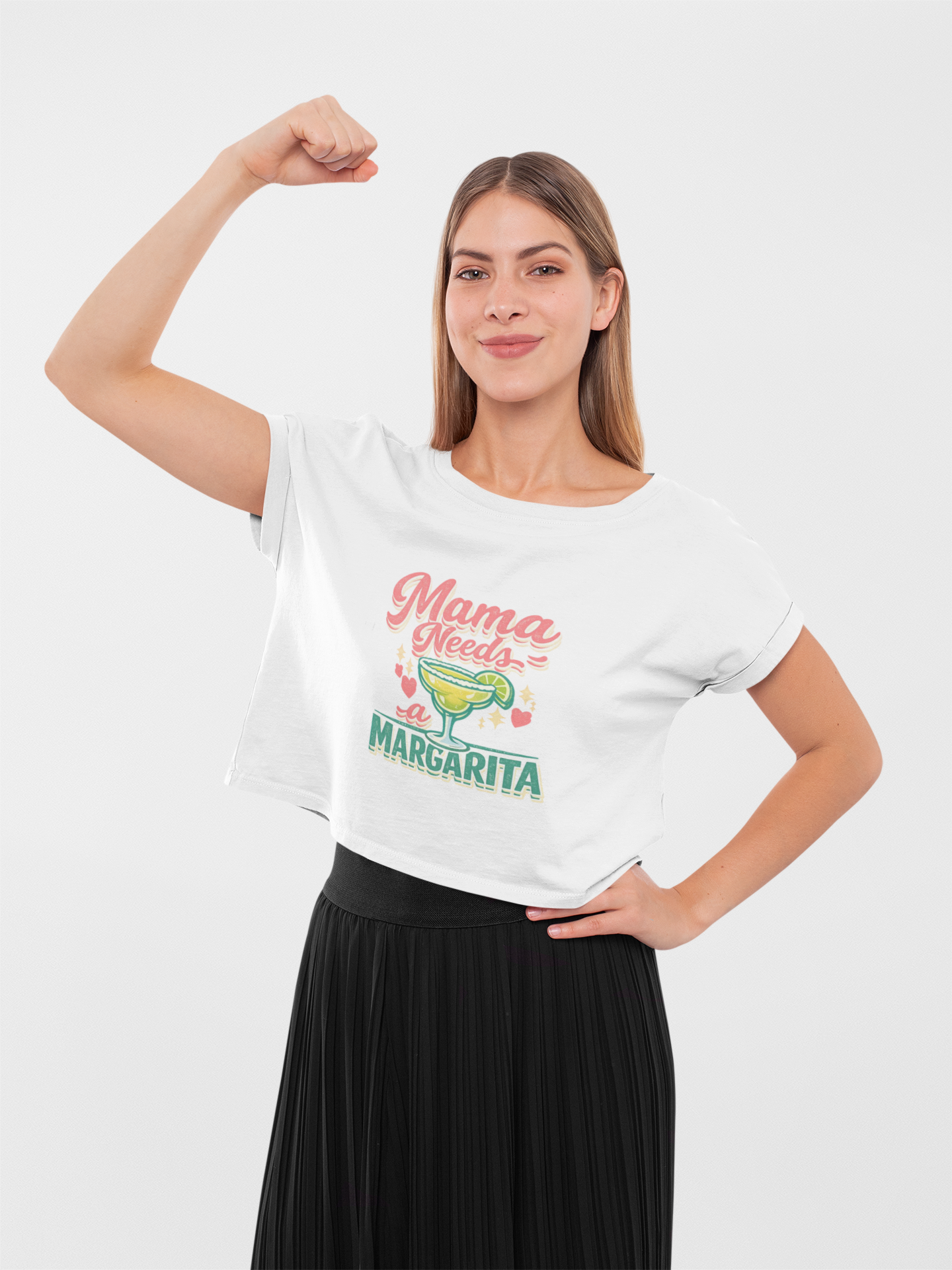 Mama Needs a Margarita T-Shirt - Funny Mom Shirt - Retro Graphic Tee - InkAndThreadPrints