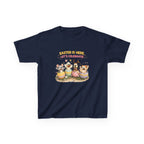 Kids Tee — "Easter Is Here, Let's Celebrate" - InkAndThreadPrints