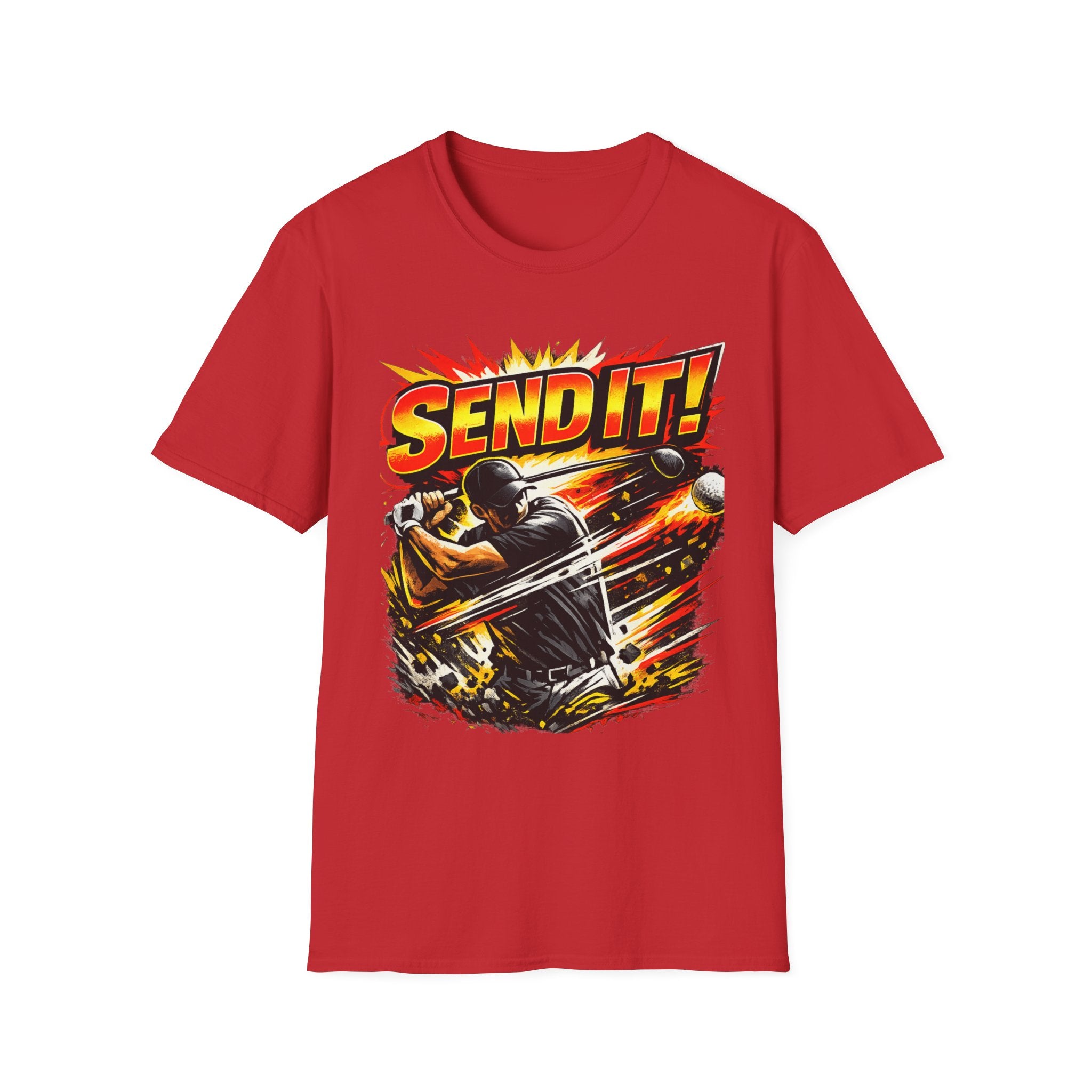 Send It! Skateboard Graphic T-Shirt - InkAndThreadPrints