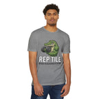 Reptile Gym T-Shirt — "Rep Tile" Cold-Blooded Workout Tee - InkAndThreadPrints
