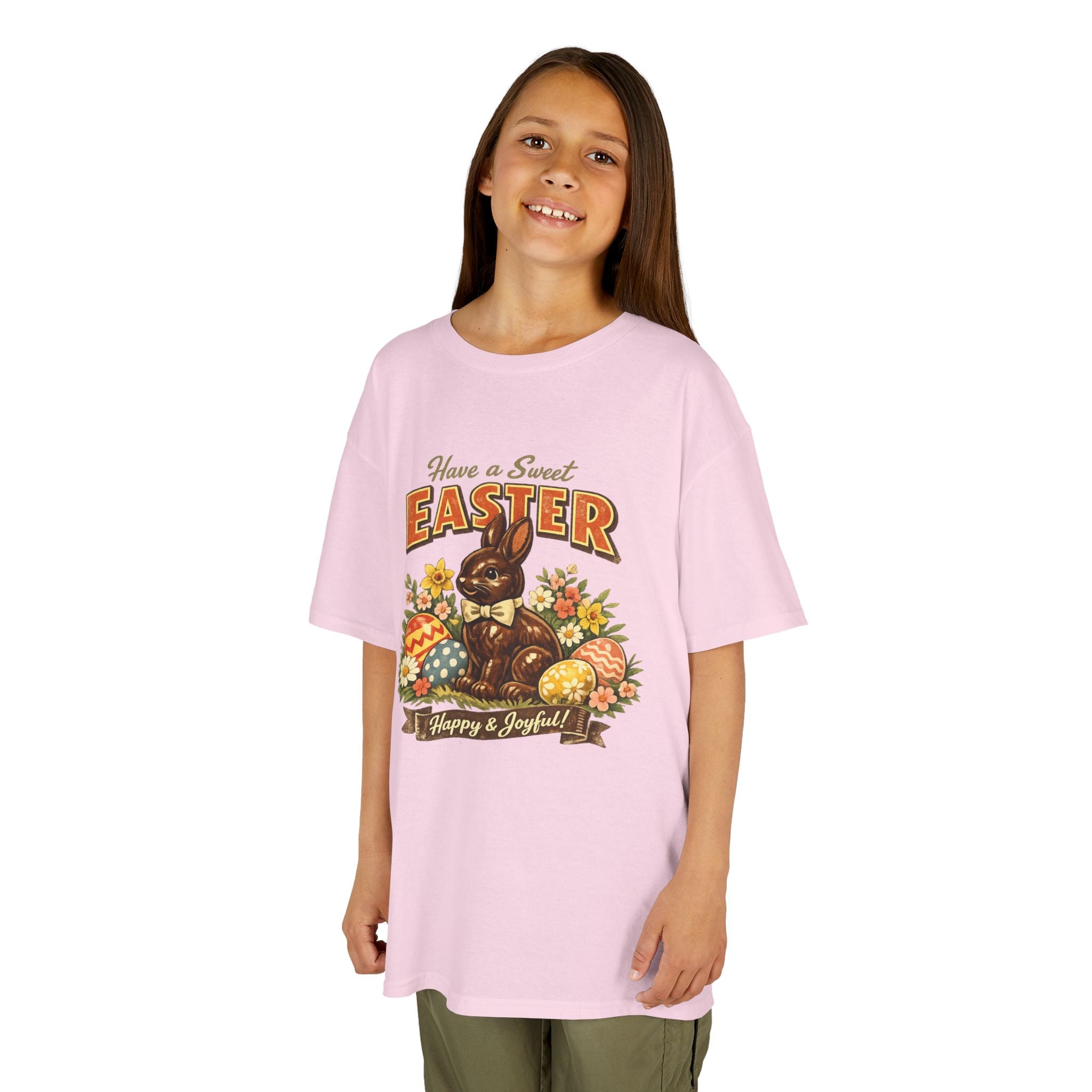 Easter Bunny Kids T‑Shirt — "Have a Sweet Easter" Cute Holiday Tee - InkAndThreadPrints
