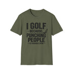 Golf Over Punching Tee - InkAndThreadPrints