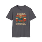 I Workout… Just Kidding Sloth Gym T-Shirt - InkAndThreadPrints