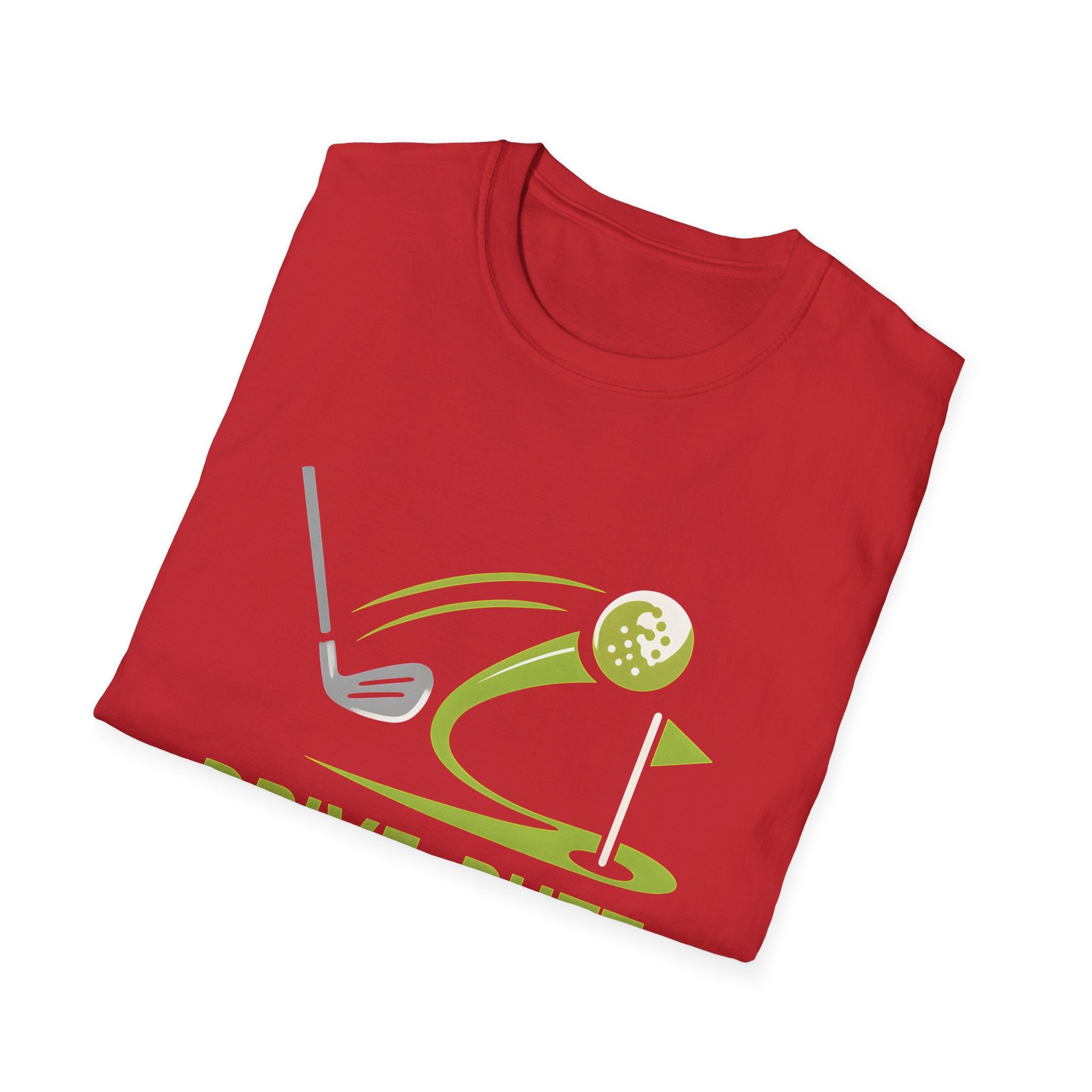 Golf T-Shirt — "Drive. Putt. Repeat." Graphic Tee for Golfers - InkAndThreadPrints