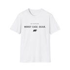 Go Outside. Worst Case: Bear. T-Shirt — Outdoor Adventure Graphic Tee