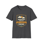Weekend Forecast: 100% Chance of Hiking T-Shirt - InkAndThreadPrints