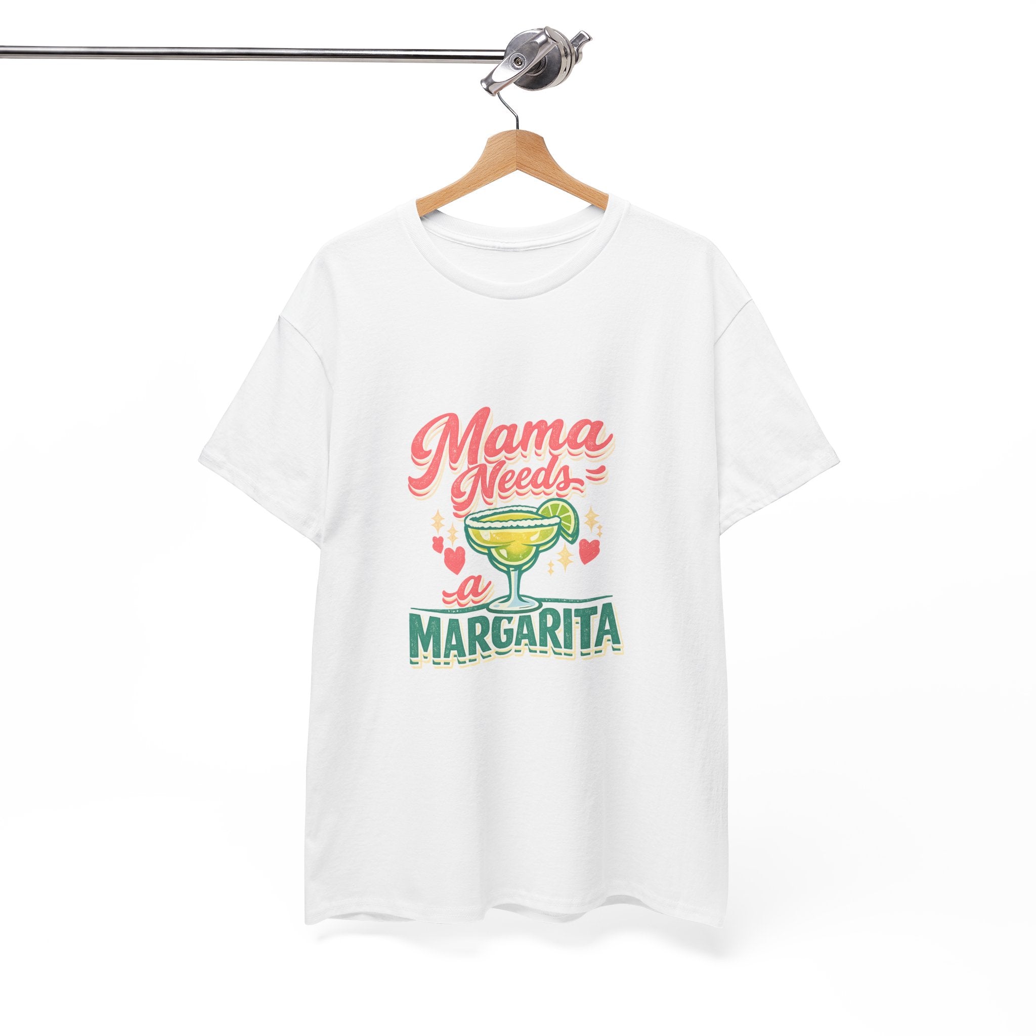 Mama Needs a Margarita T-Shirt - Funny Mom Shirt - Retro Graphic Tee - InkAndThreadPrints