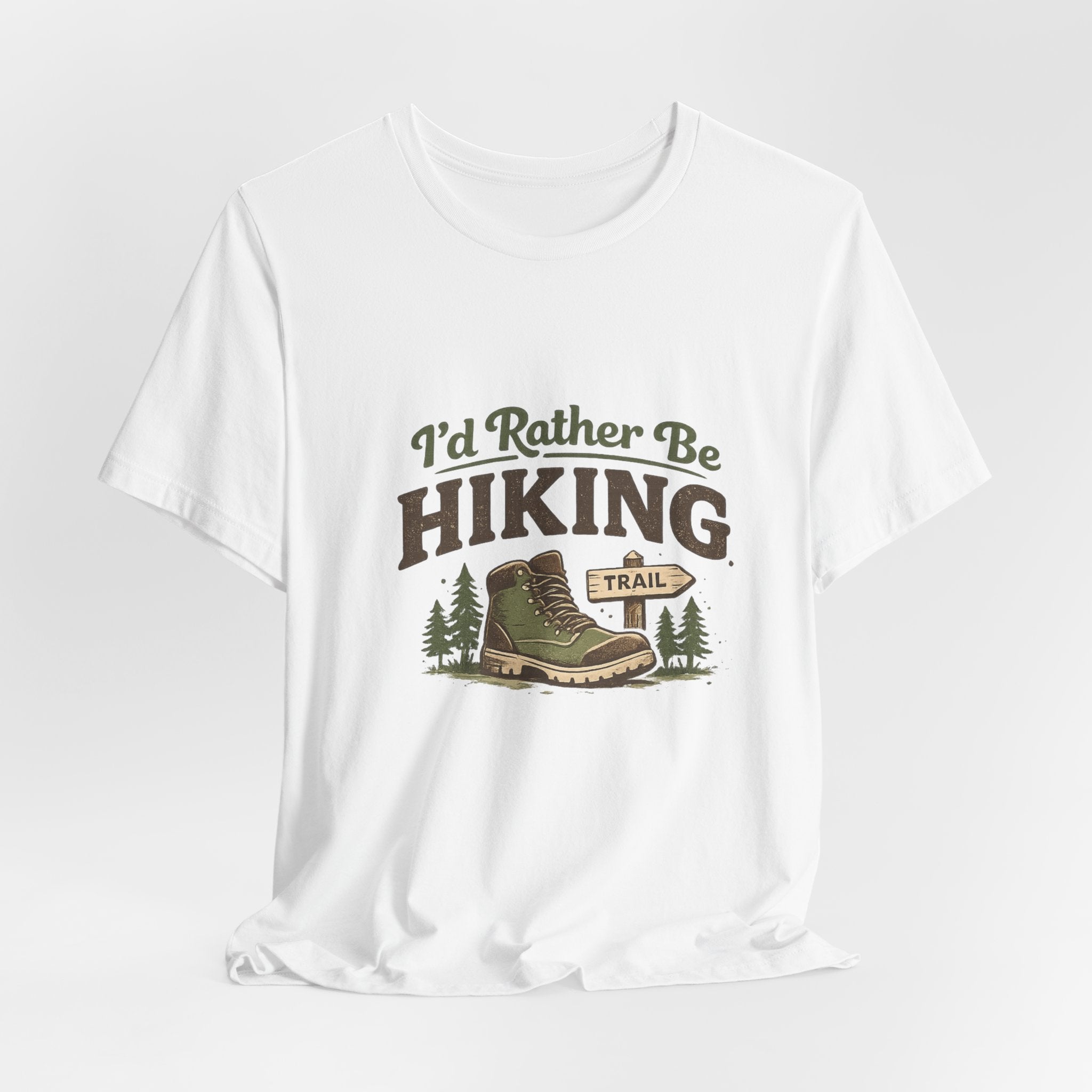 I'd Rather Be Hiking T-Shirts - InkAndThreadPrints
