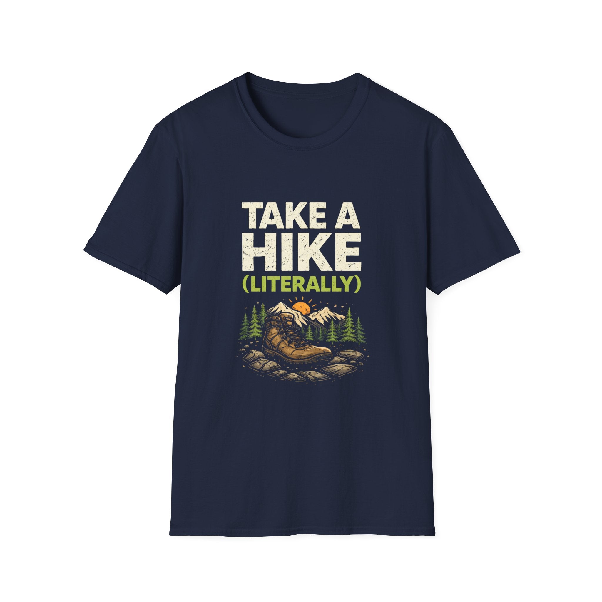 Take a Hike (Literally) Hiking T-Shirt - InkAndThreadPrints
