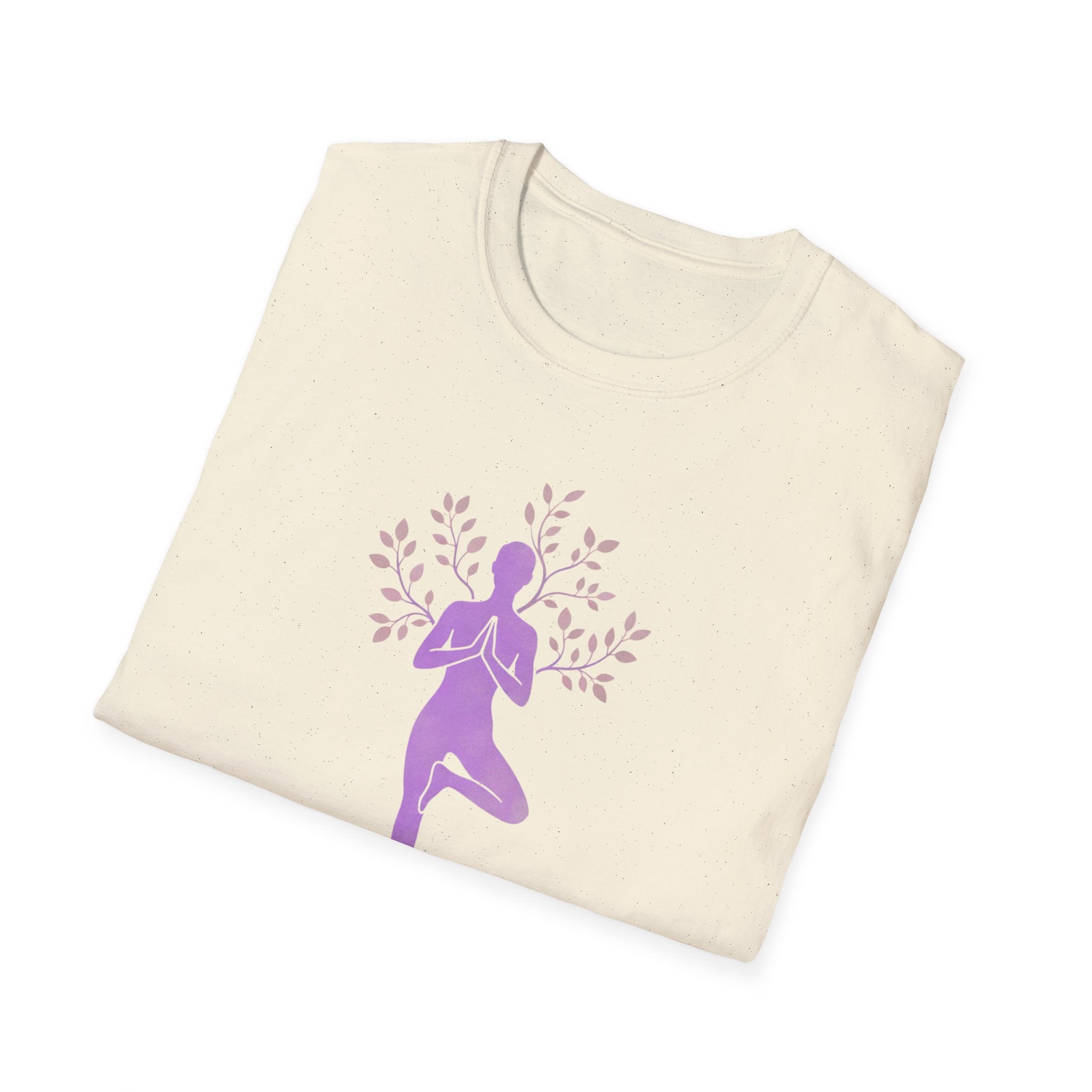 Stay Grounded Yoga T-Shirt - InkAndThreadPrints