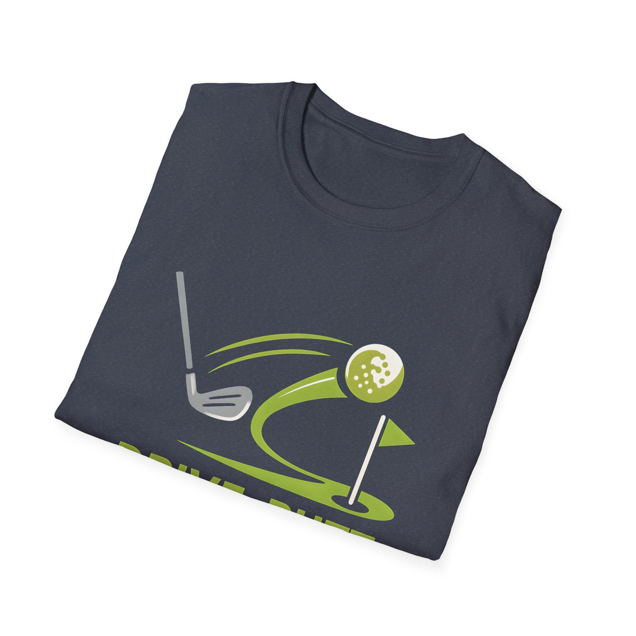 Golf T-Shirt — "Drive. Putt. Repeat." Graphic Tee for Golfers - InkAndThreadPrints